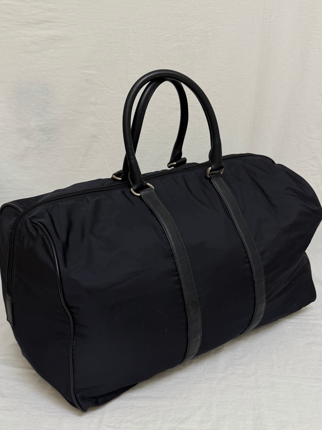 정품 프라다 나일론 골프 보스턴백 여행가방 네이비색상 상품이미지8