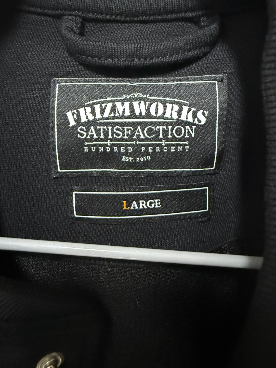 프리즘웍스 스웻 바시티 자켓 L 상품이미지3