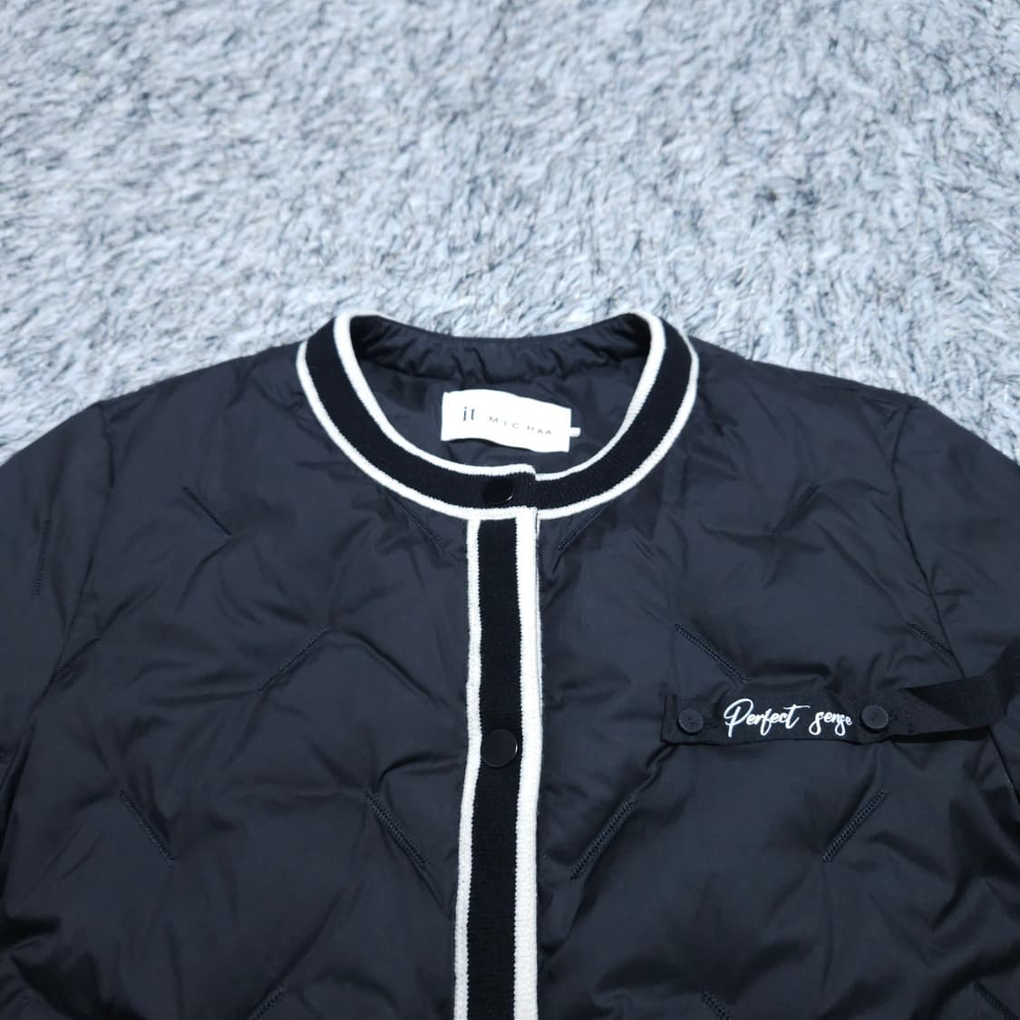 잇미샤) 82-160 크롭패딩 다운숏패딩 구스다운 / 왕눈이샵 상품이미지3