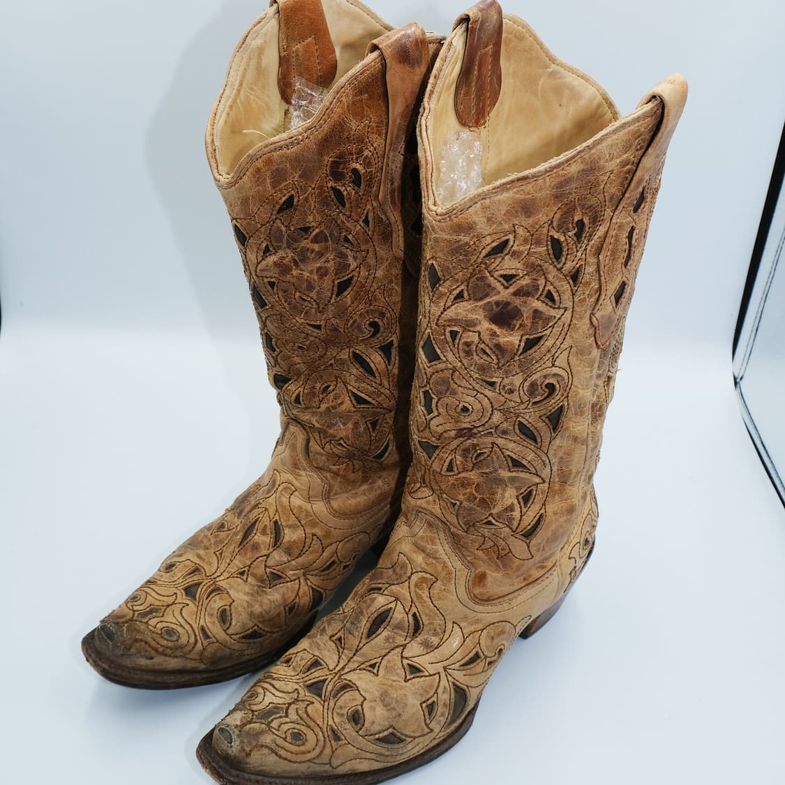 코랄(CORRAL) 웨스턴 레더 부츠 6.5(235)사이즈 BT23503 상품이미지5