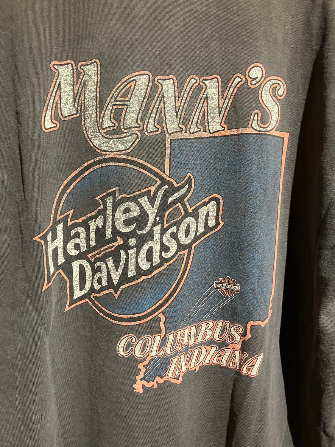 90s USA 빈티지 할리 데이비슨 반팔 티셔츠 상품이미지7