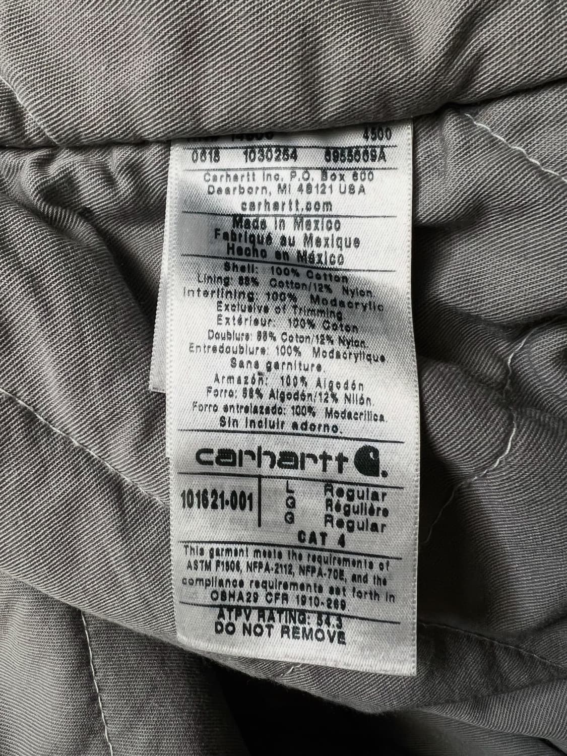 칼하트 FR 덕액티브 자켓 상품이미지7