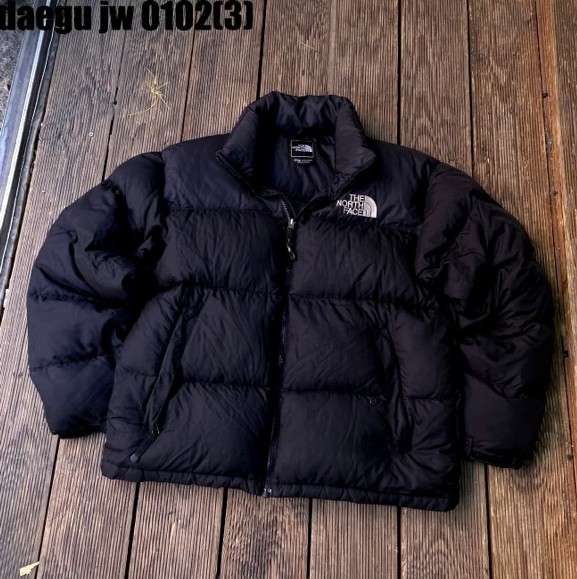 노스페이스 구형 미들로고 눕시 패딩 상품이미지1