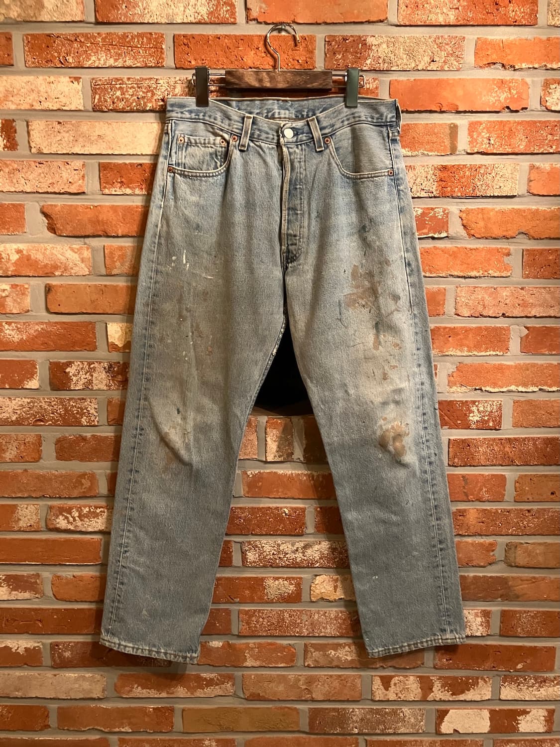 90s USA 빈티지 리바이스 501 데님 팬츠 상품이미지2