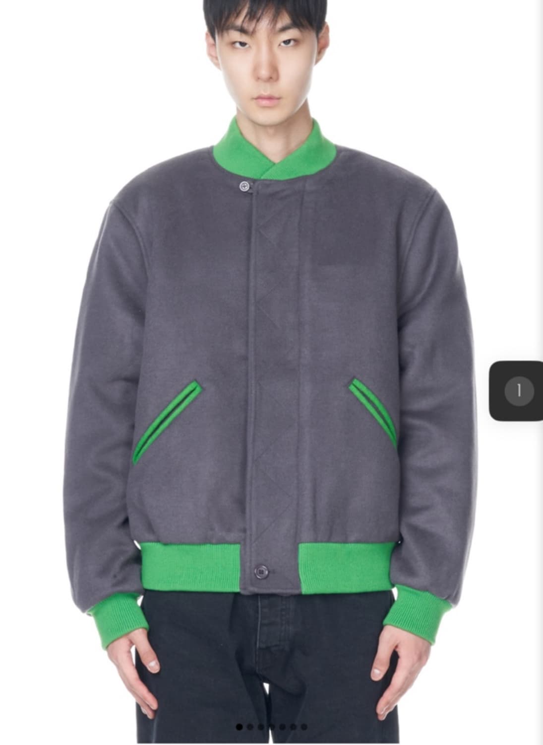 팝 트레이딩 컴퍼니 바시티 자켓 상품이미지1