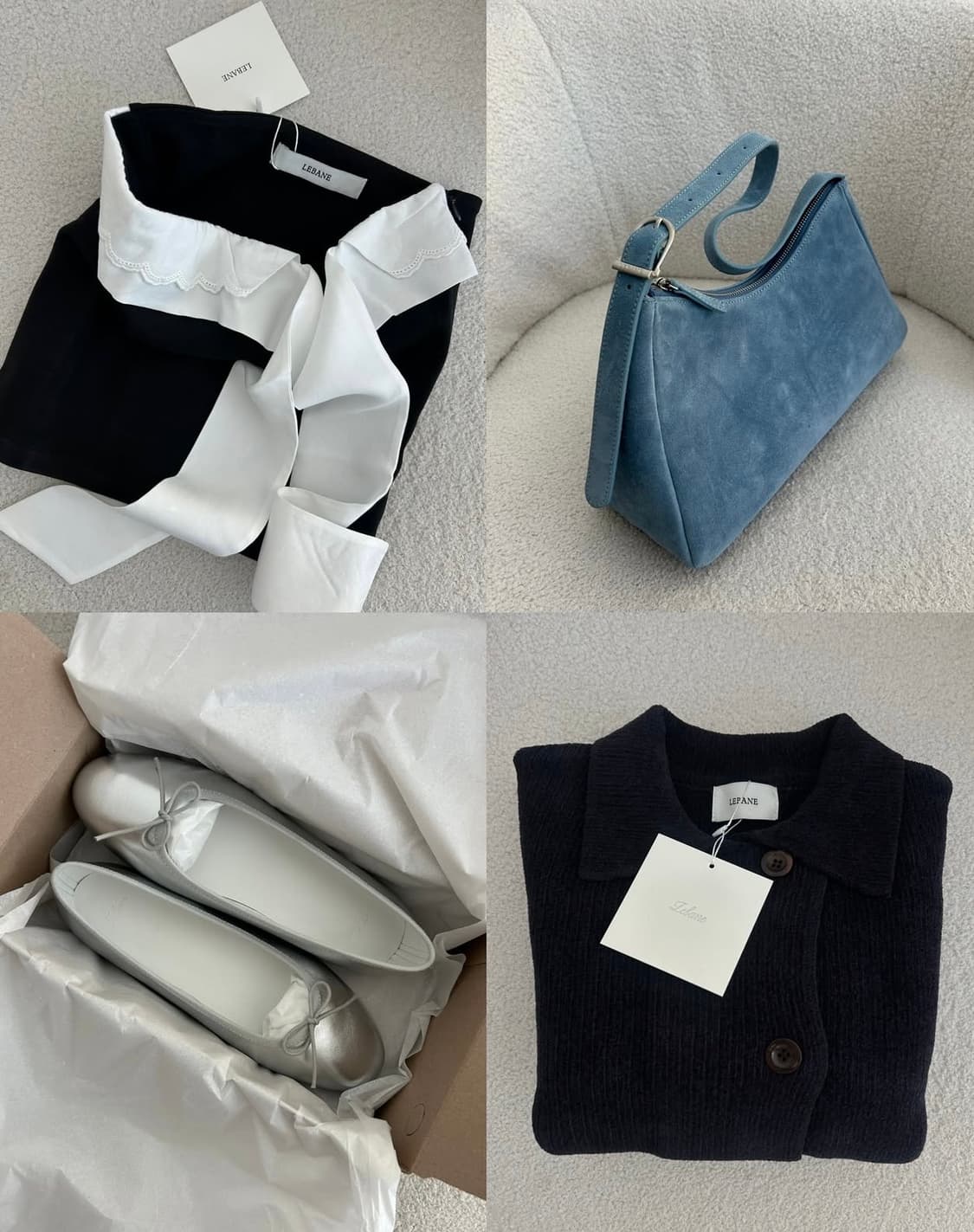 새상품) 르베인 리얼 스웨이드 노아 숄더백 (정가 248,000원)  상품이미지7