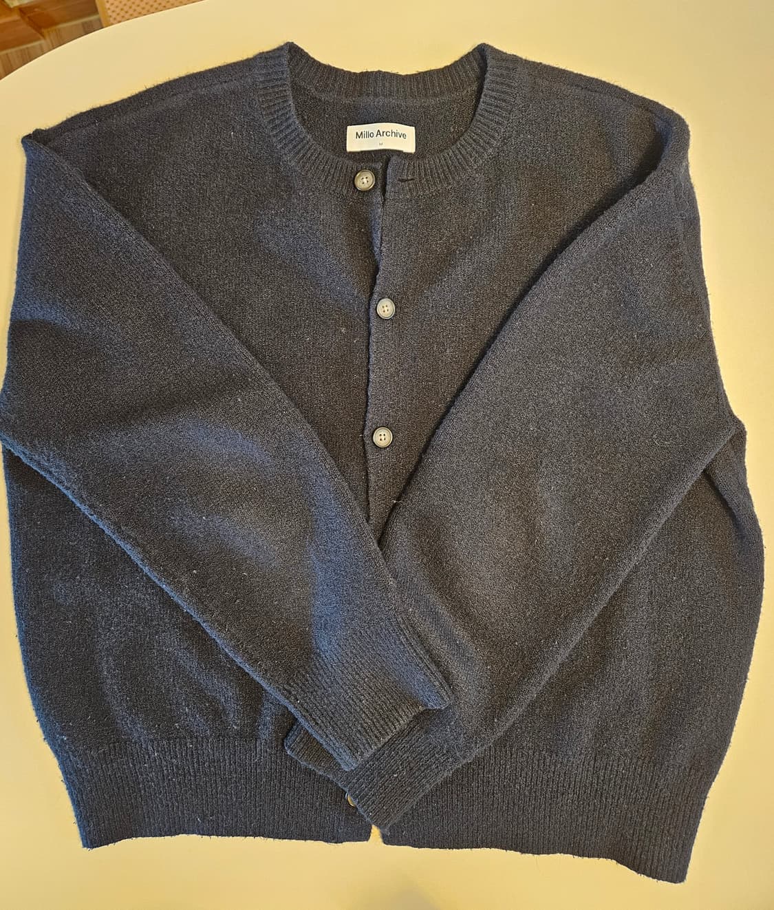 밀로 아카이브 크롭 무브 가디건 상품이미지3