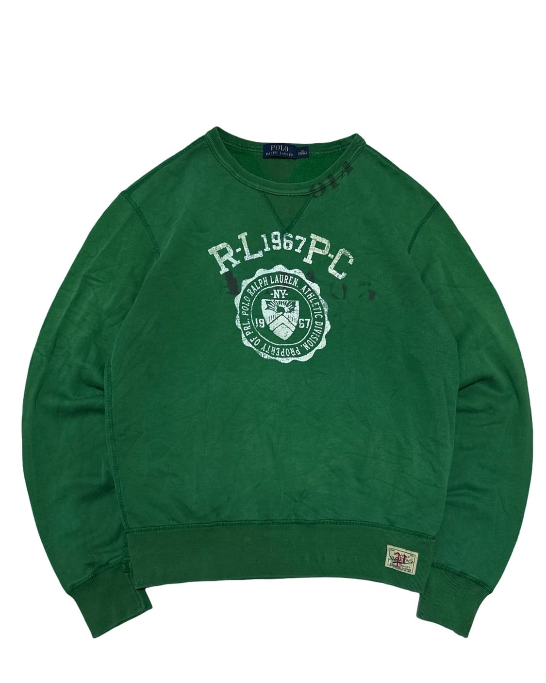 폴로 랄프로렌 RLPC 딥그린 맨투맨 상품이미지1
