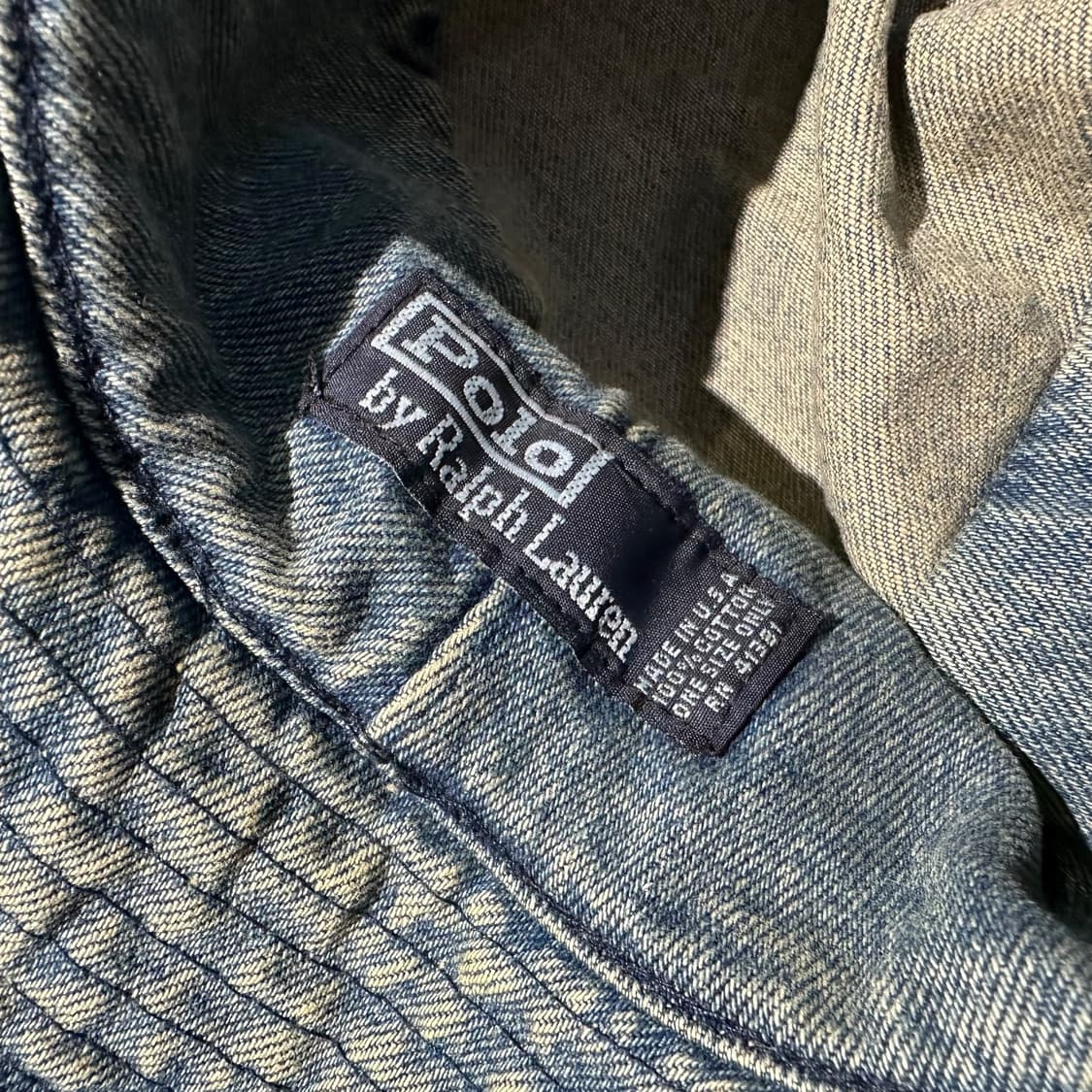 폴로랄프로렌 데님 버킷햇 상품이미지4