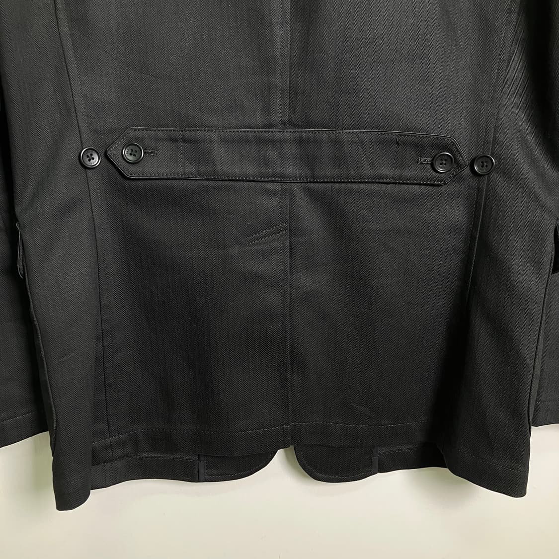 타케오키쿠치 블랙 코튼 포켓 블레이저  상품이미지8