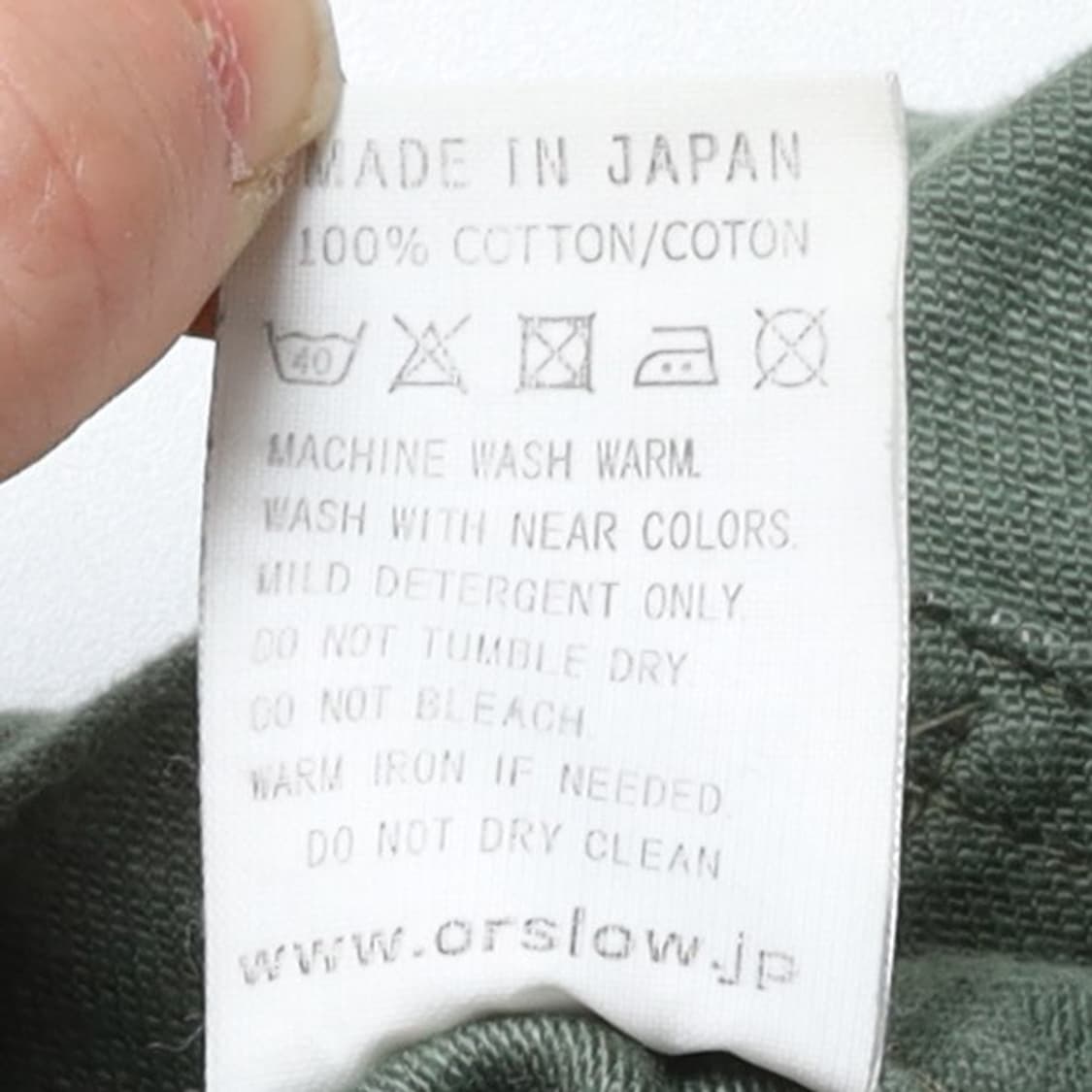 오어슬로우 Orslow Fatigue Pants 
 상품이미지8