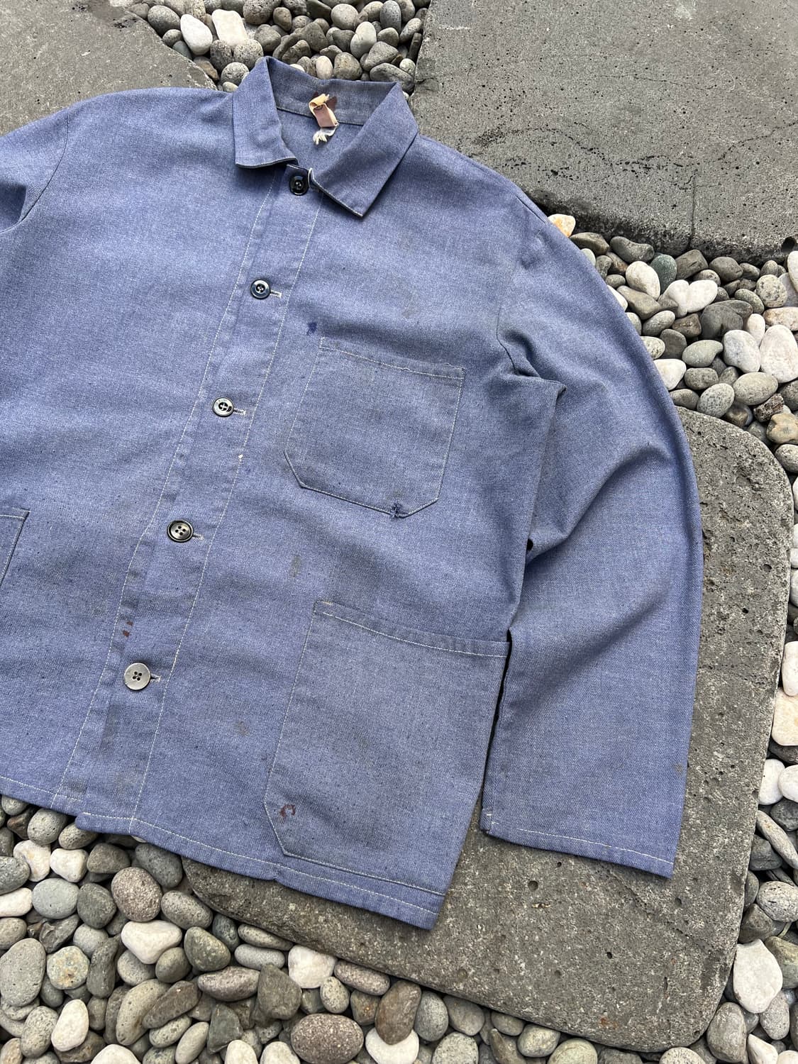 OLD VINTAGE WASHING FRENCH WORK 프렌치워크자켓 상품이미지4