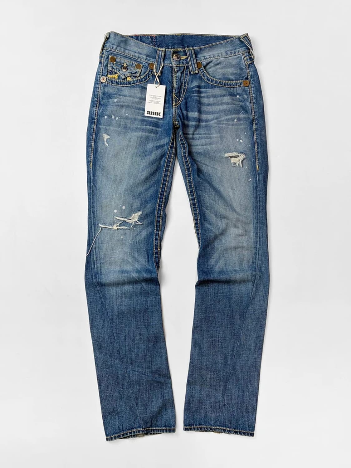 트루릴리젼 00s y2k USA 부츠컷 데님 팬츠 PN5454 상품이미지1