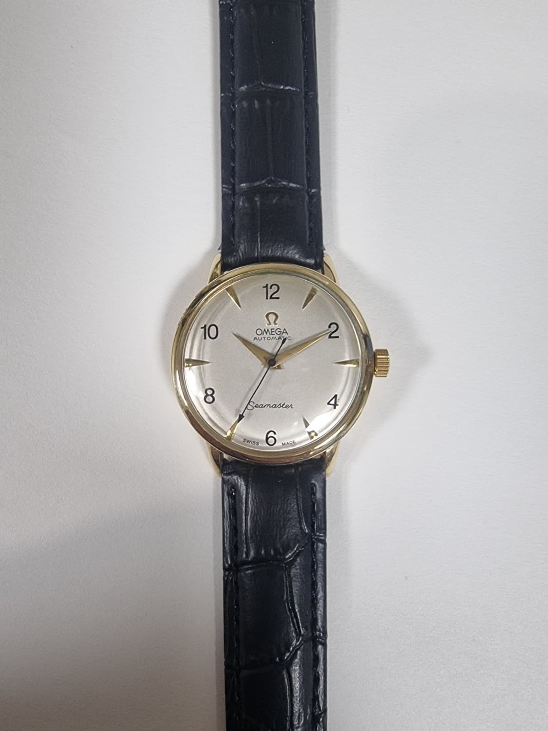 OMEGA 정품 오메가 시마스터 골드캡 1947년 33미리 자동 상품이미지8