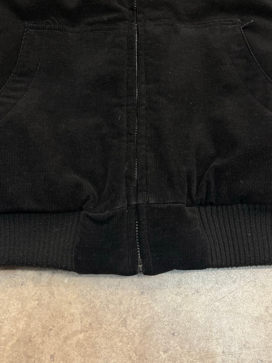 브라운브레스 코듀로이 후드 자켓 블랙 XL #csz2261 상품이미지5