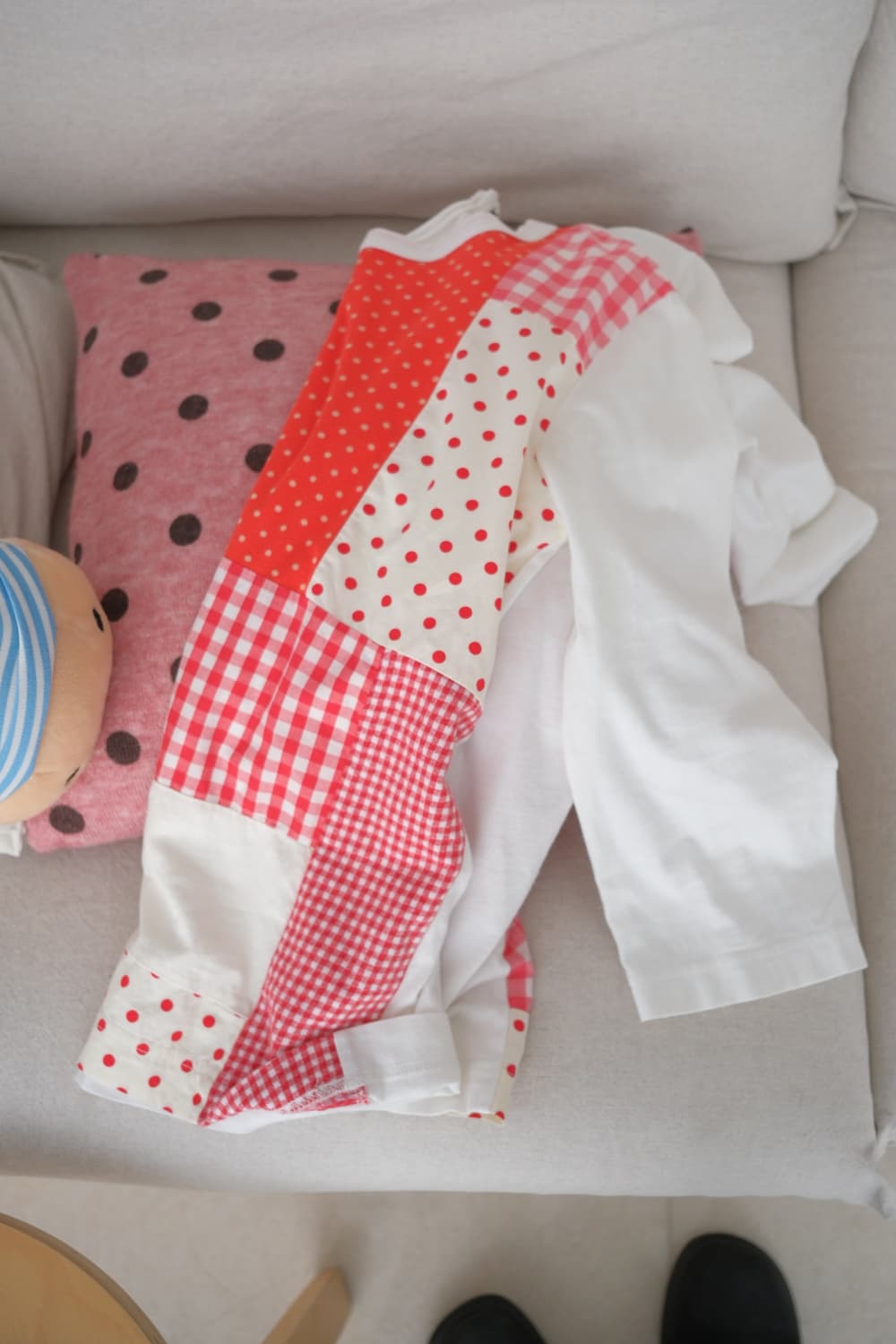 Patchwork top 상품이미지1