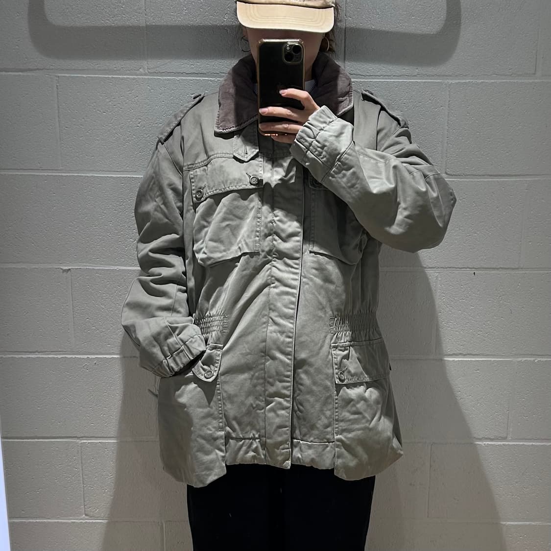 Diesel Light Grey Safari Jacket 상품이미지2