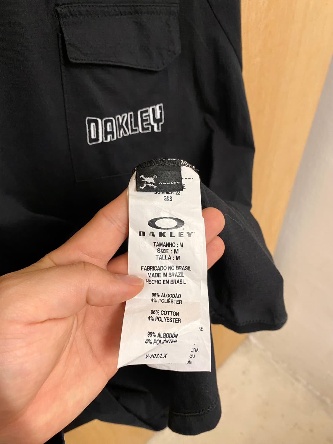 OAKLEY pocket t-shirt 오클리 포켓 티셔츠 상품이미지6