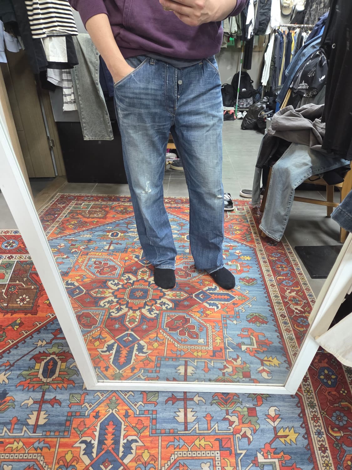 리바이스 빈티지 엔지니어드진 데님팬츠 34 상품이미지7