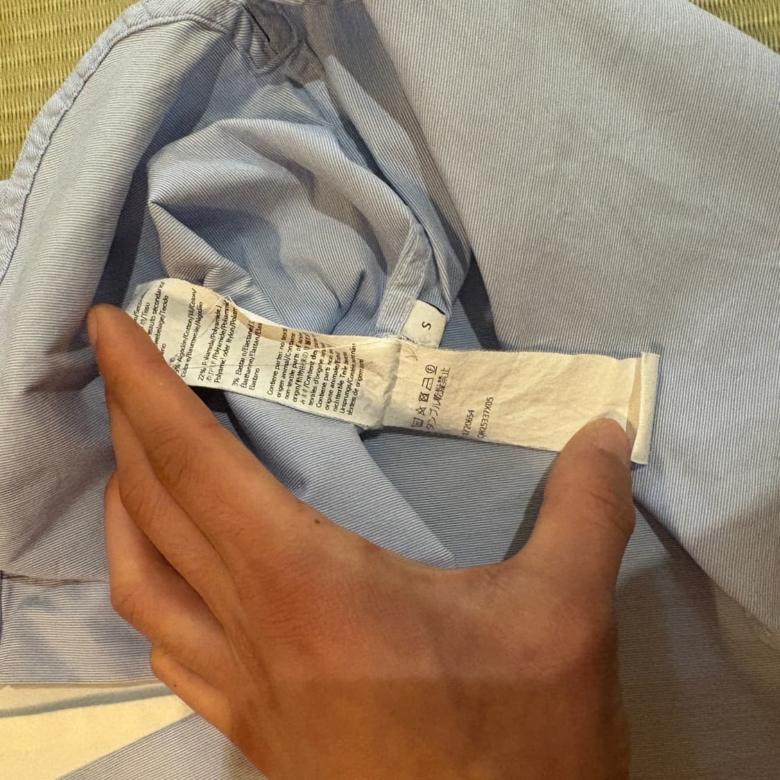 로에베 비대칭 셔츠 상품이미지7