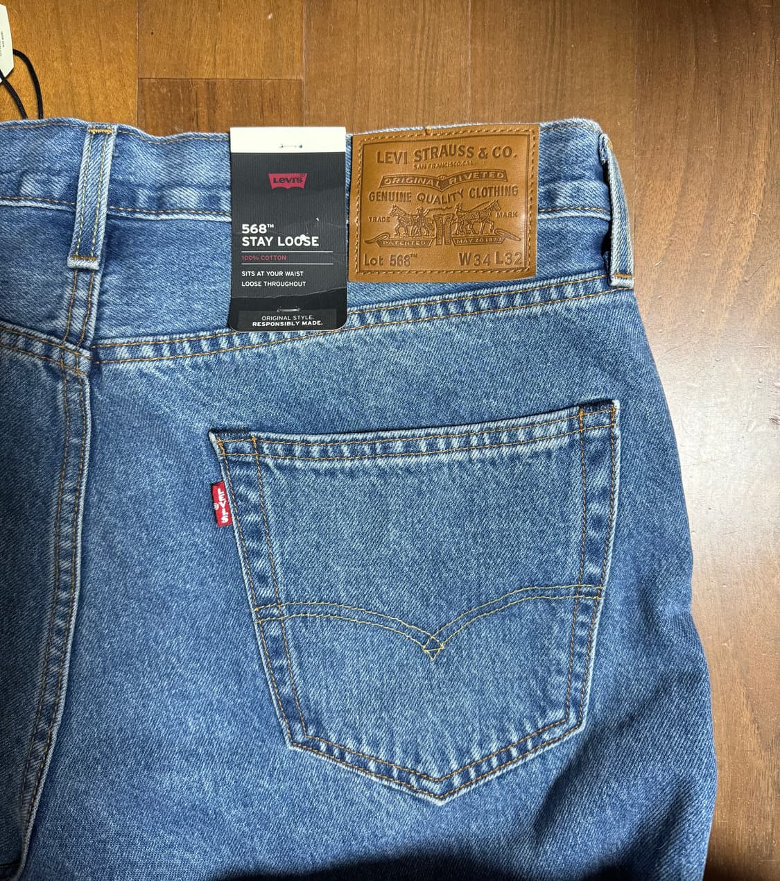 리바이스 레드탭 568 (34X32) 상품이미지1