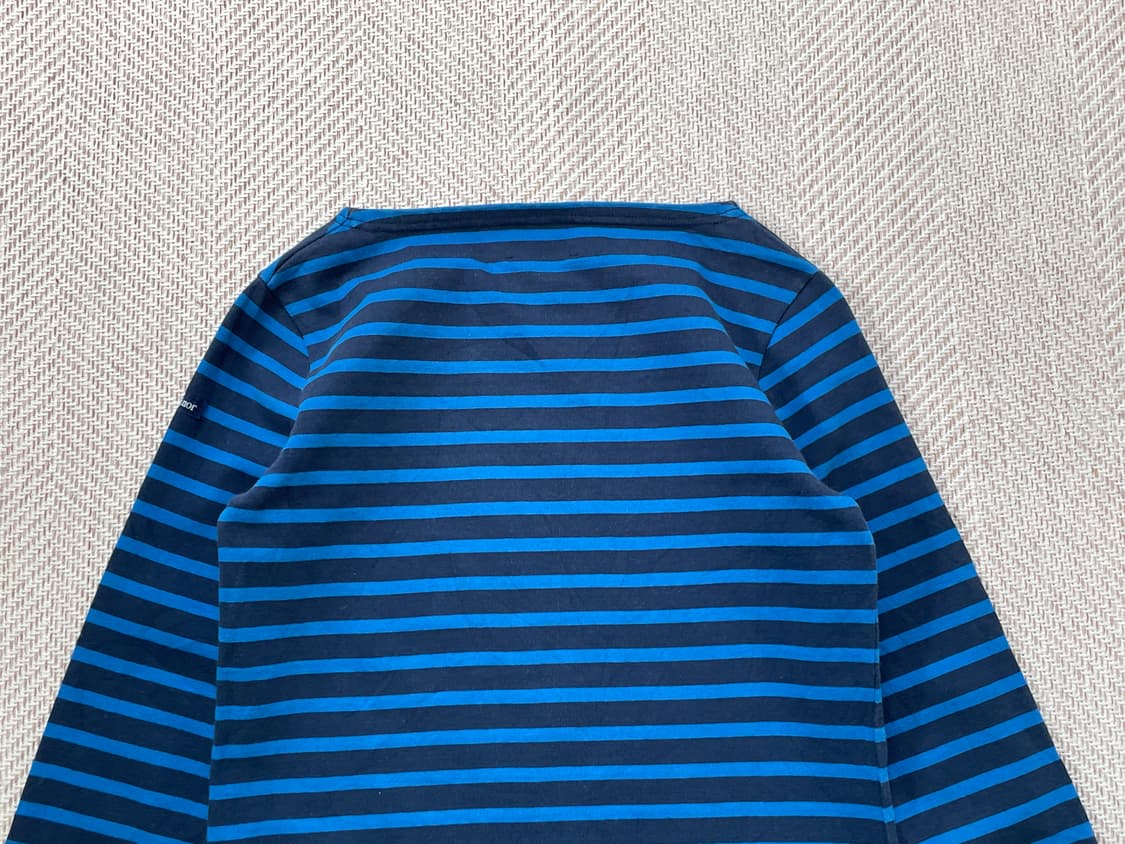 르미너 마린 스트라이프 보트넥 긴팔티셔츠  상품이미지8