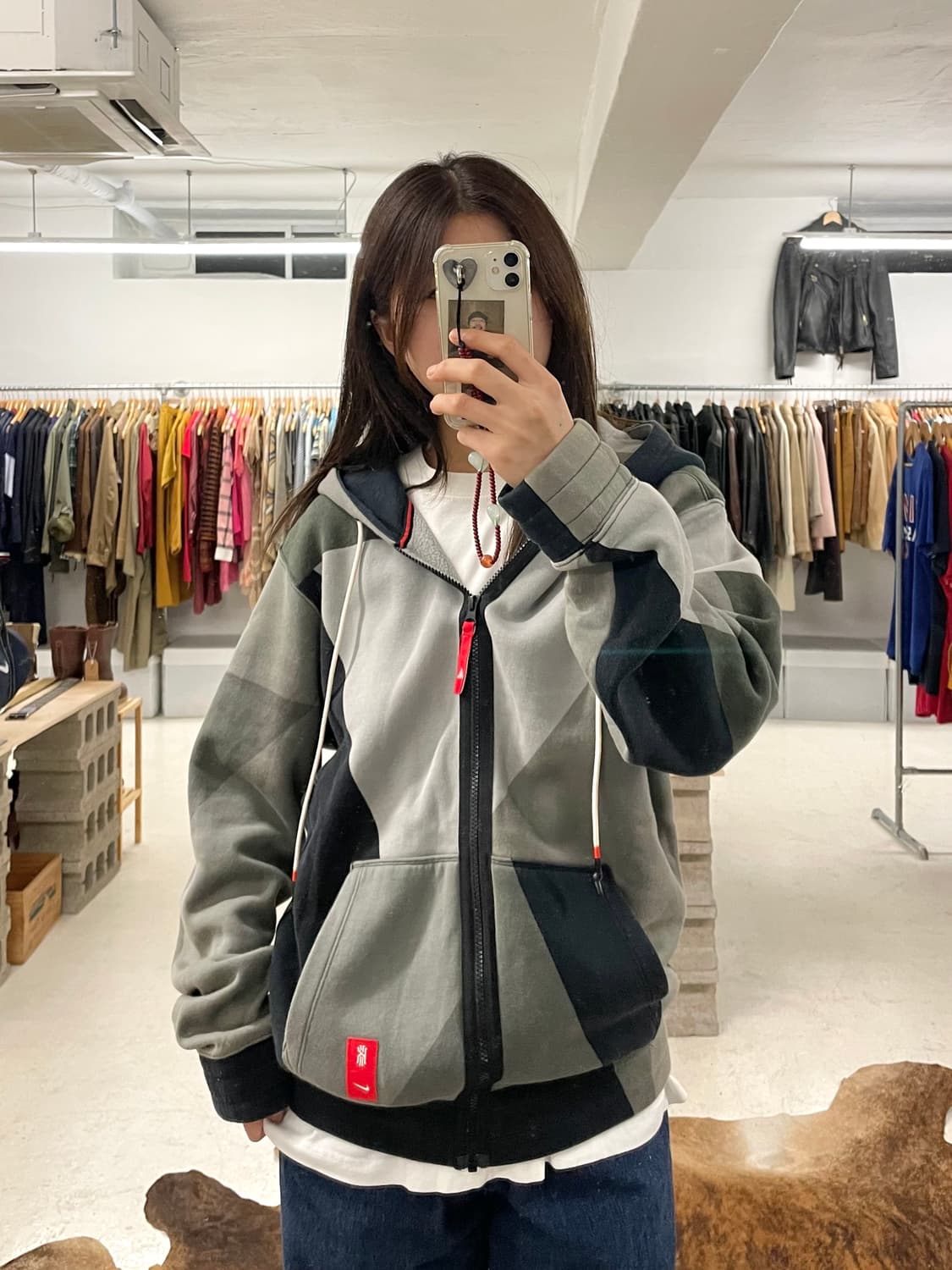 NIKE crazy pattern hood zip-up 나이키 크레이지 상품이미지1