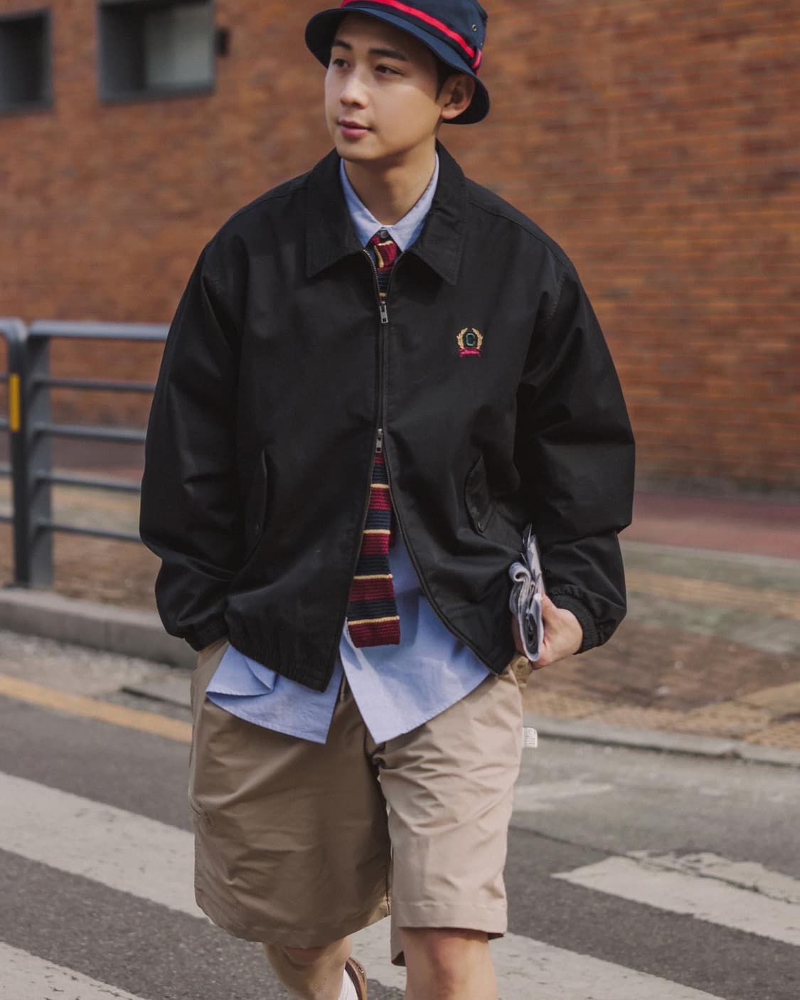 커버낫 블루종 점퍼 자켓 블랙 M 상품이미지1