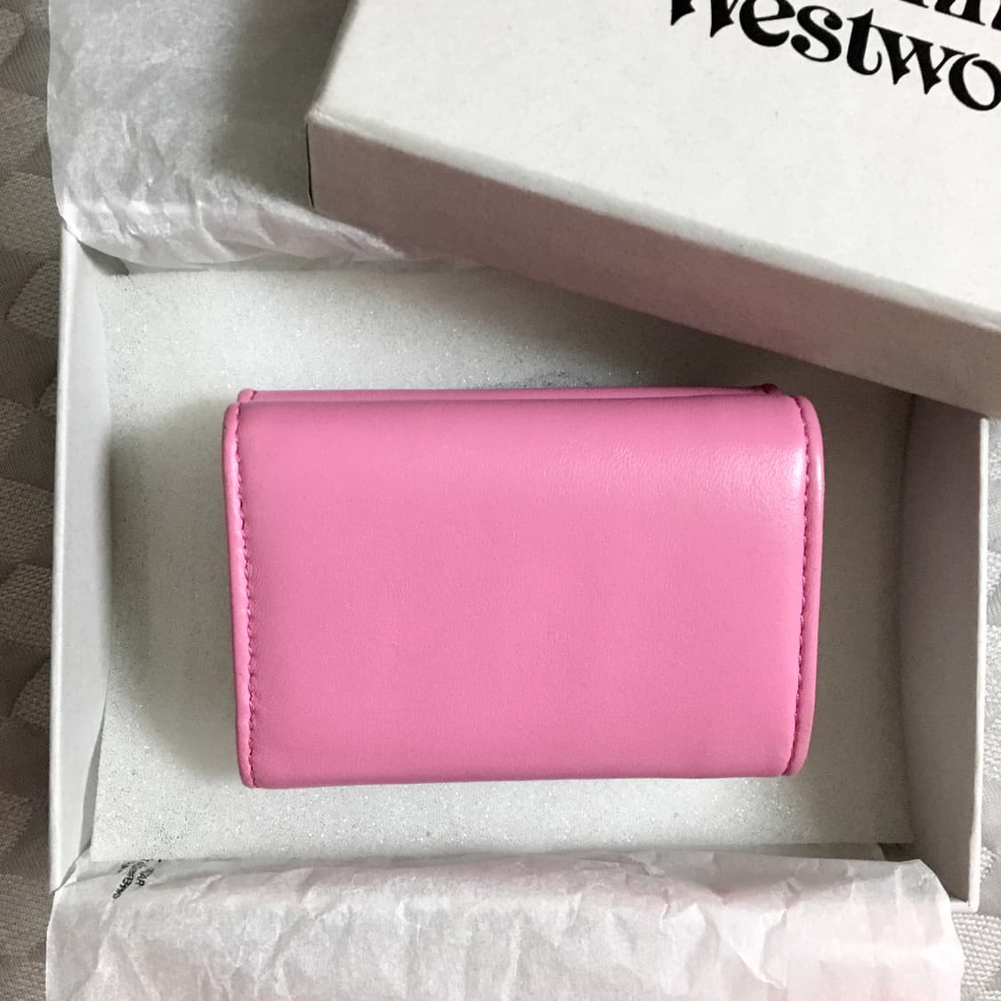 비비안 웨스트우드 핑크 반지갑 정품 상품이미지2