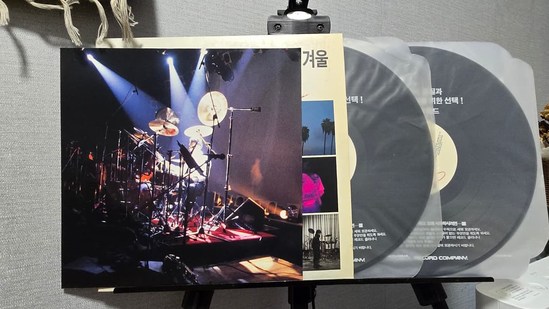 봄여름가을겨울 Live 앨범 더블판 중고 엘피 상품이미지4