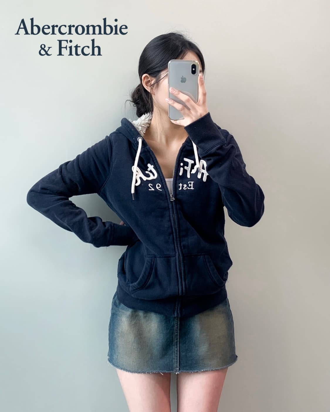 아베크롬비 후드집업 상품이미지2
