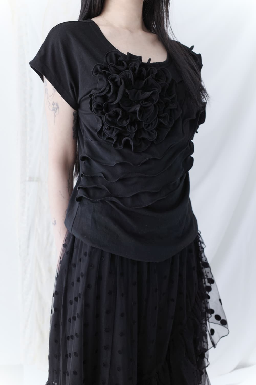 frill half T 상품이미지5