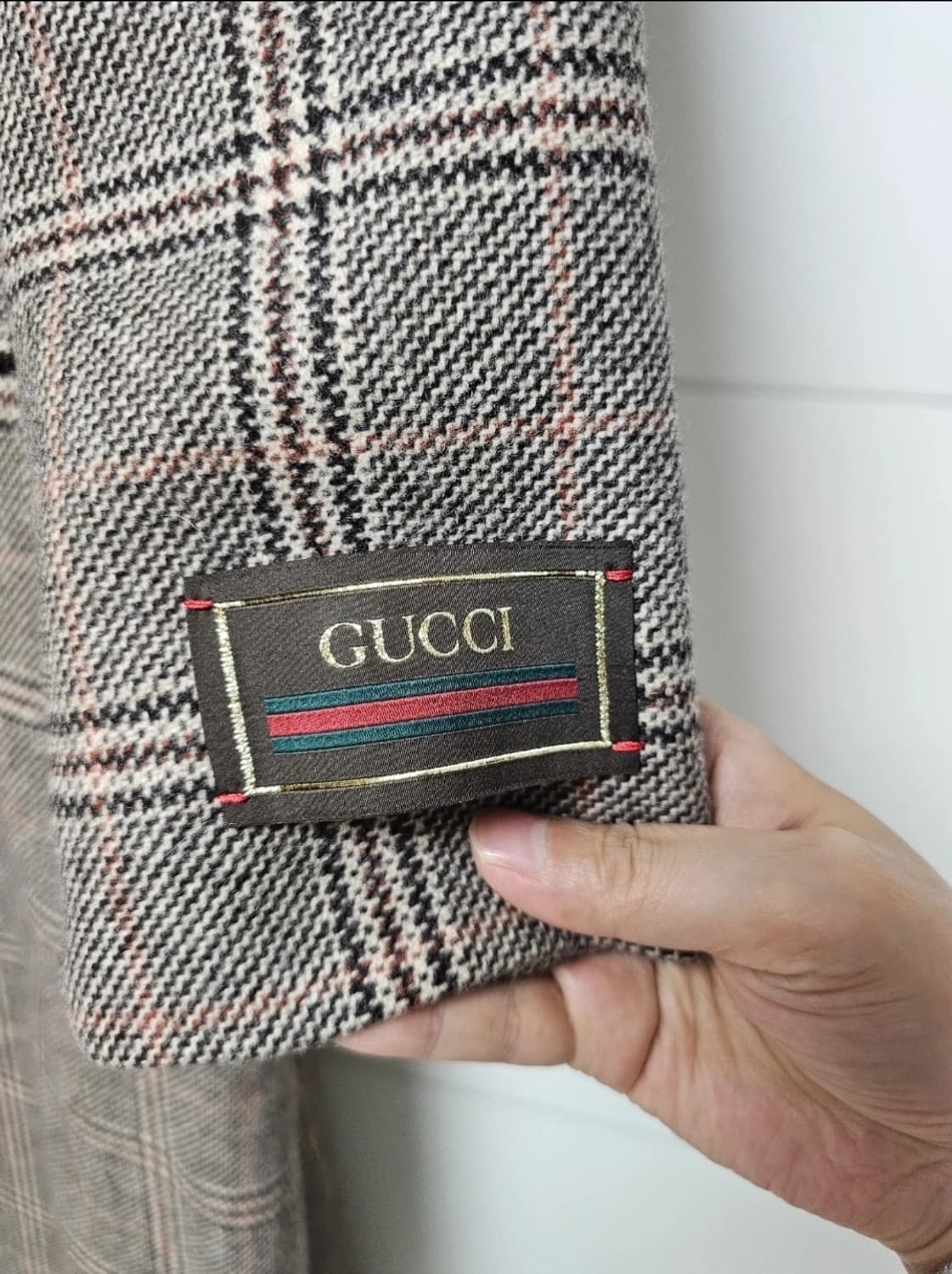 구찌 정품 매크로 코트(44r/100/텍달린새제품) 상품이미지5