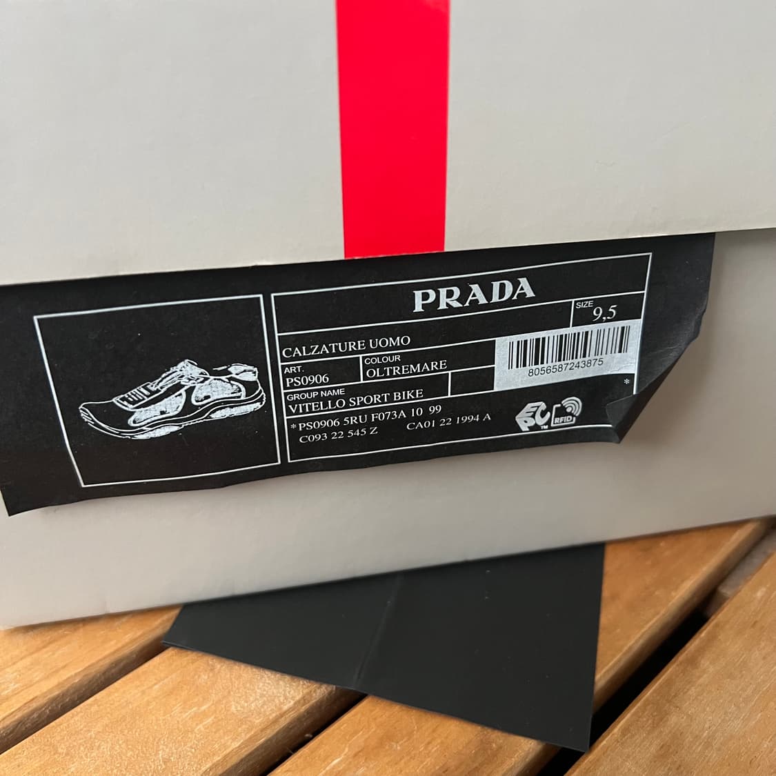 Prada 프라다 남성 아메리카 컵 오리지널 스니커즈 상품이미지6