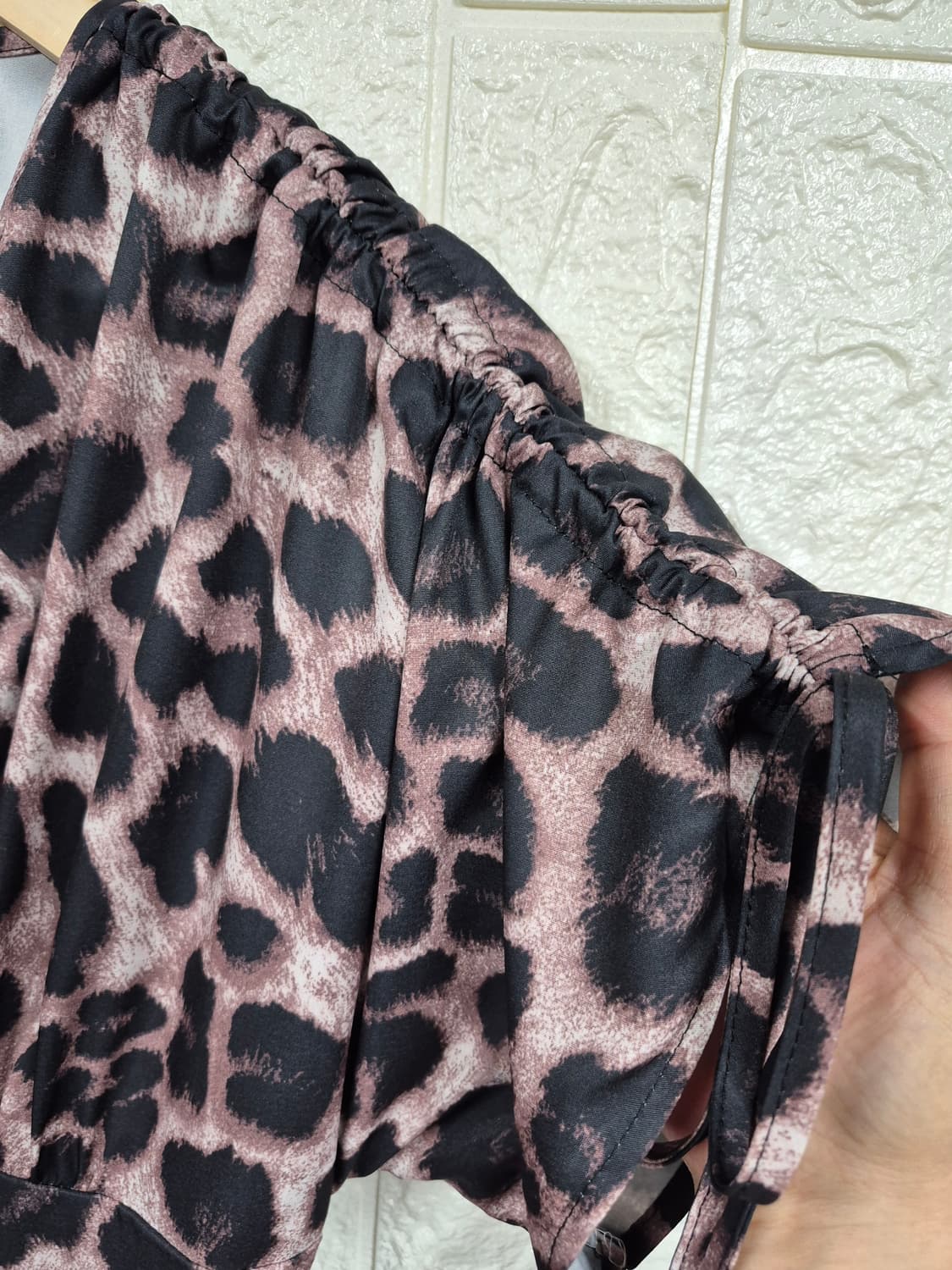 77~99 레오파드 롱원피스 상품이미지5