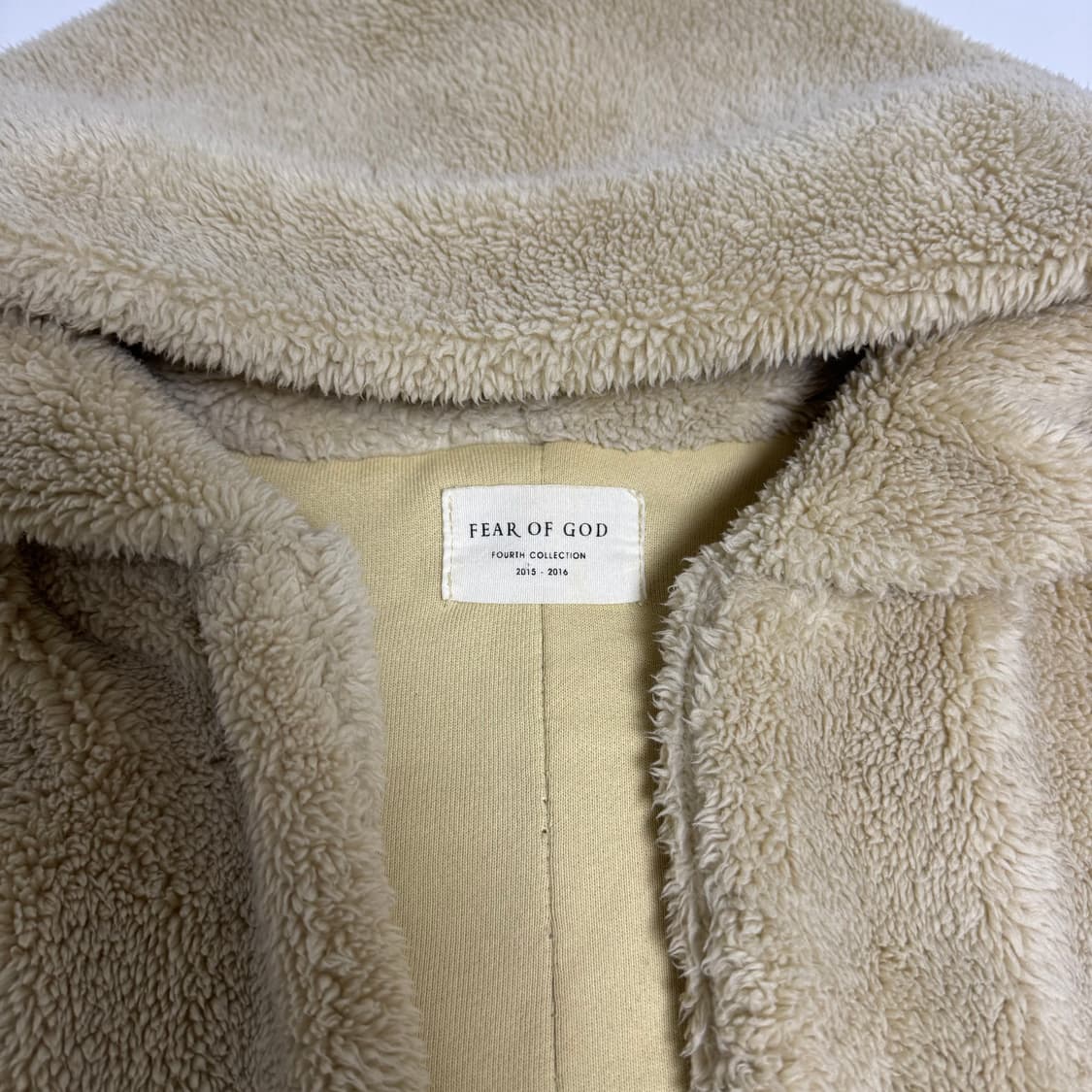 피어오브갓 4th collection 셰르파 후디 상품이미지2