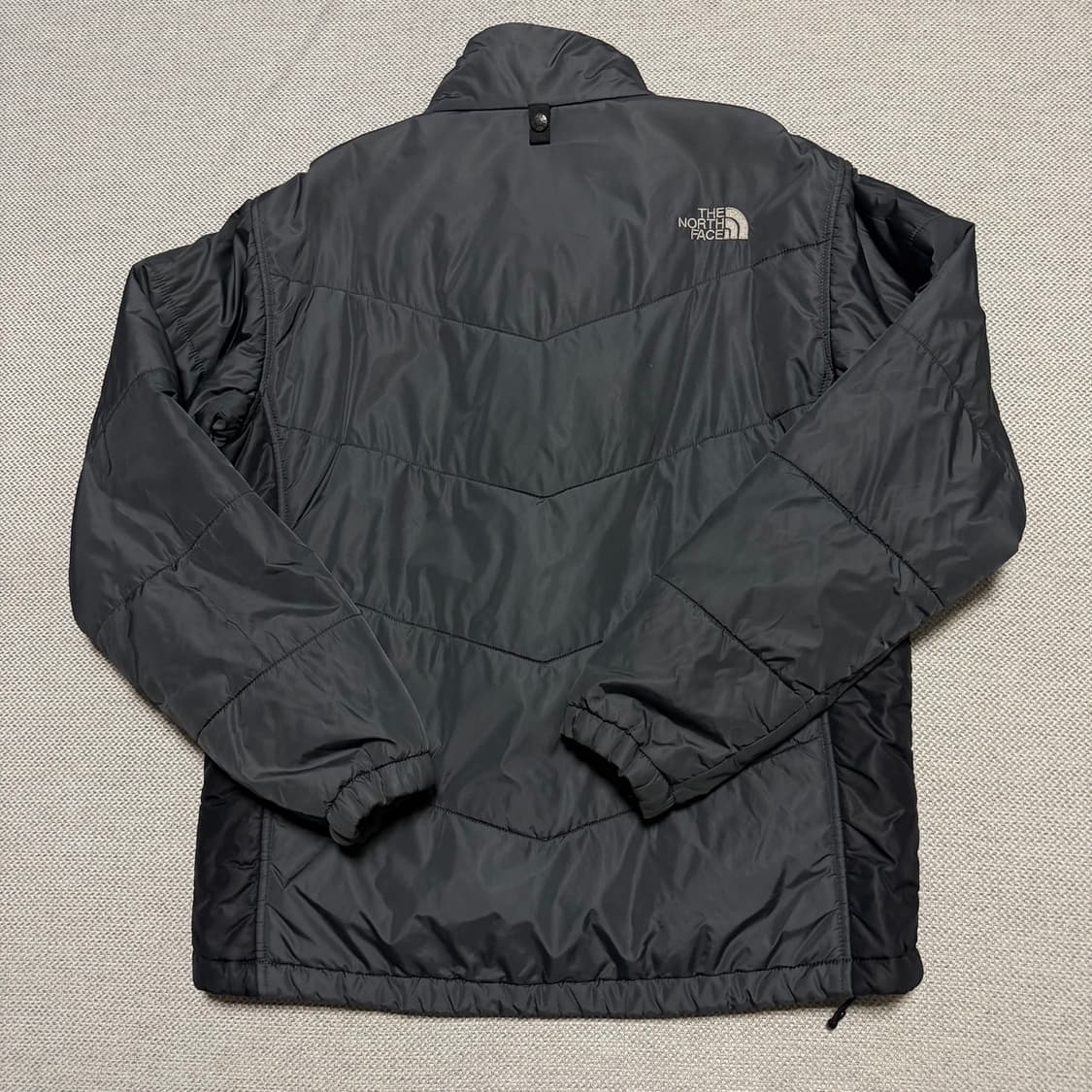 노스페이스 배색 경량패딩 자켓 상품이미지5