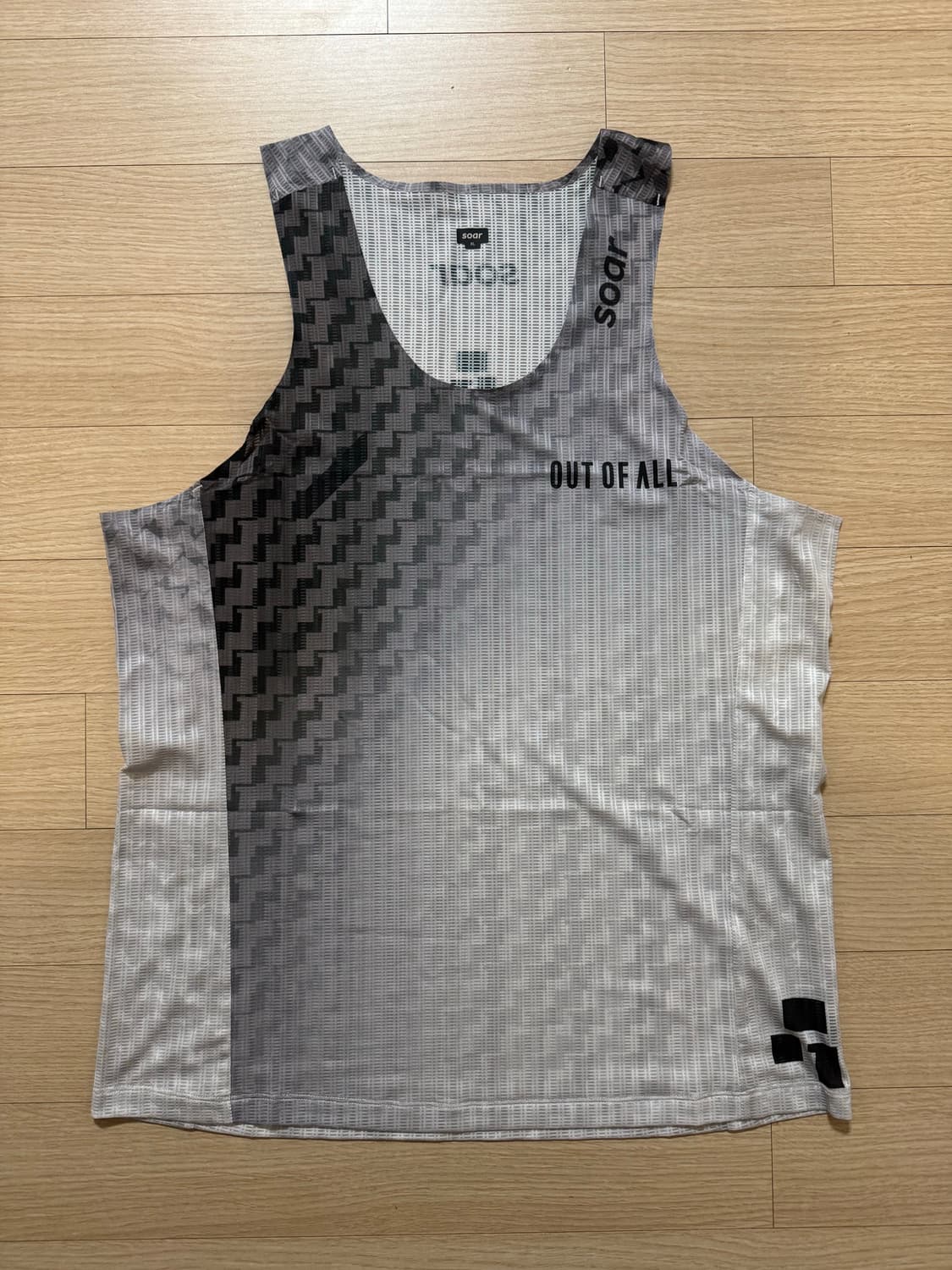 소어러닝 X 아웃오브올 러닝 싱글렛 XL 새상품 상품이미지1