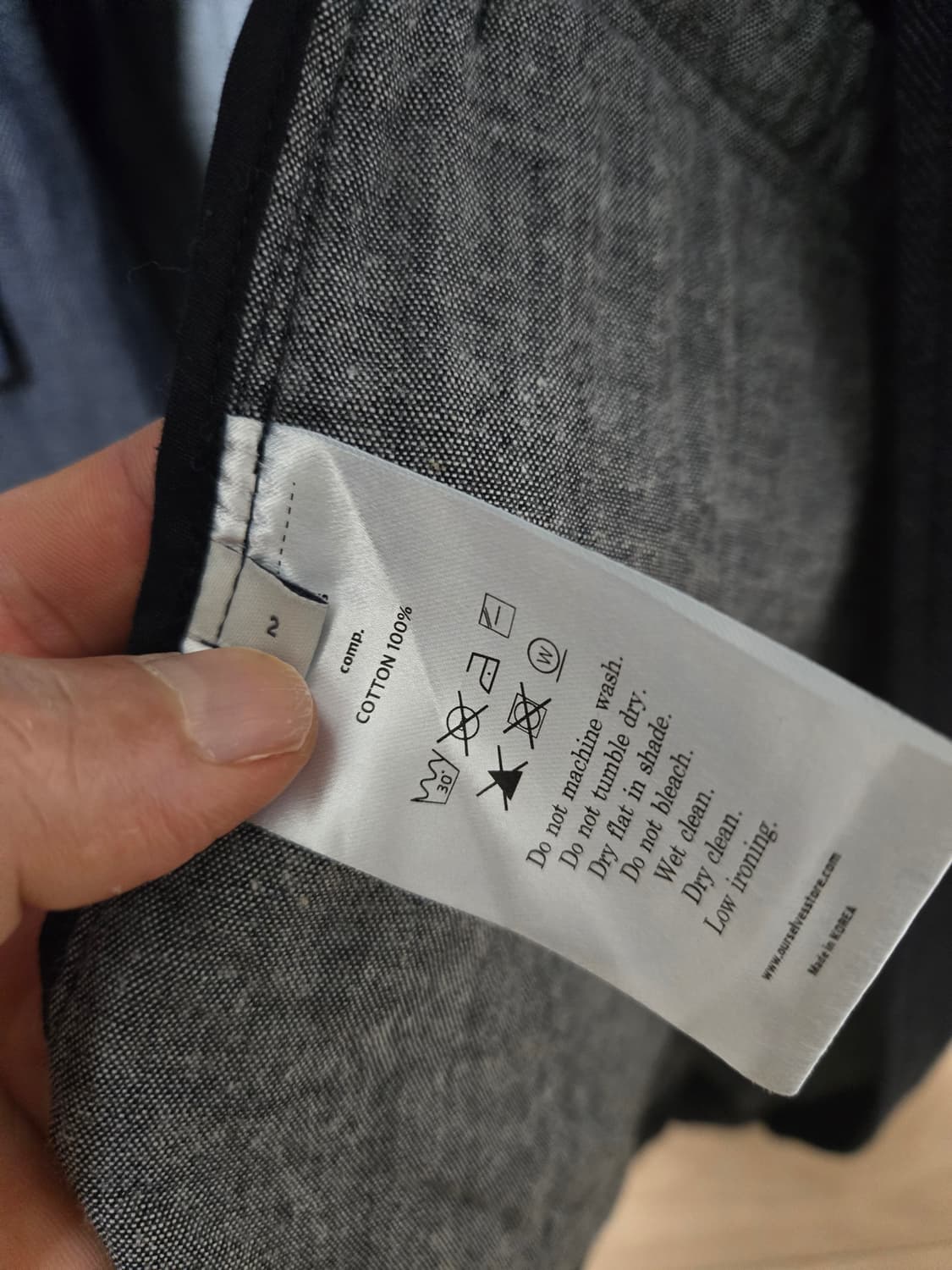 아워셀브스 데님 m65 자켓 상품이미지3