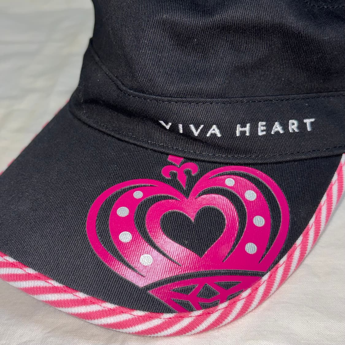 Viva heart 빈티지 예나깔 y2k 갸루 캡모자 💕💕 상품이미지3