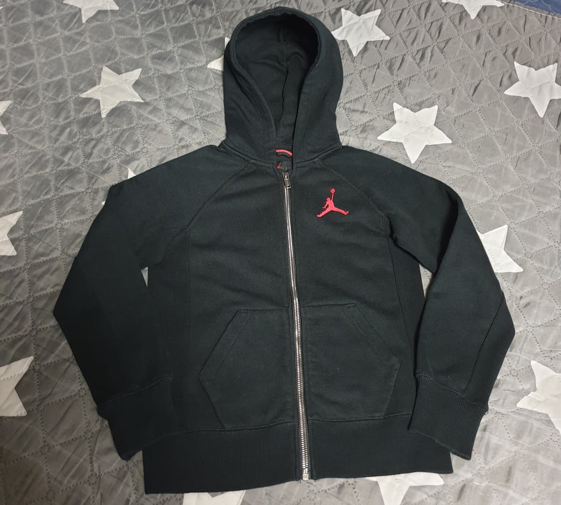 나이키 에어조던 딱붙핏 후드집업 블랙 (S) 상품이미지1