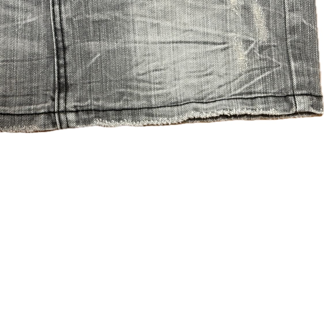 그레이 데님 미니 스커트 상품이미지3