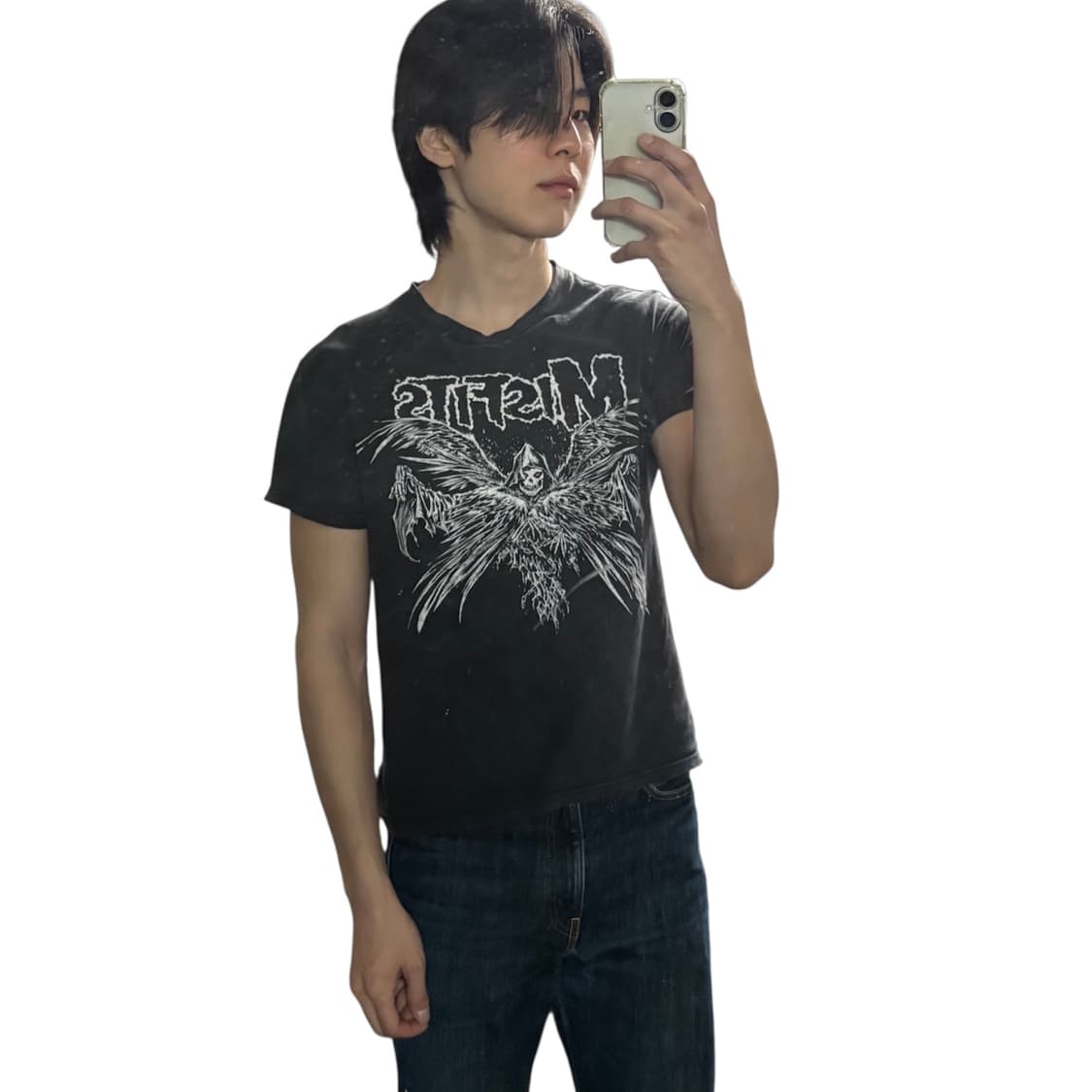 misfits 미스핏츠 빈티지 밴드티 S 반팔 티셔츠 상품이미지2