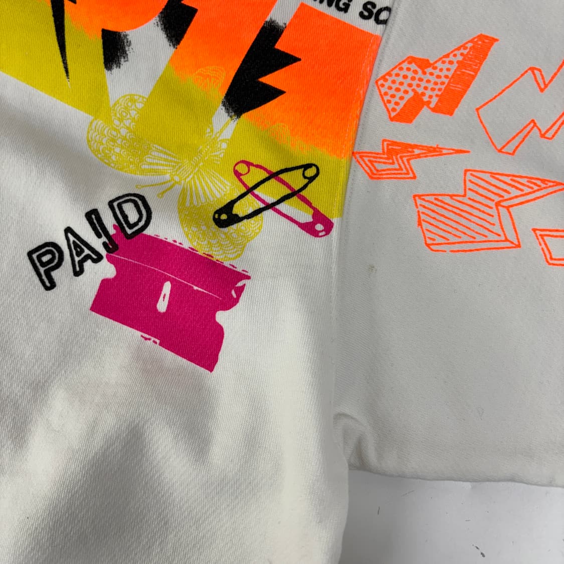 R13 그래피티 맨투맨 상품이미지5