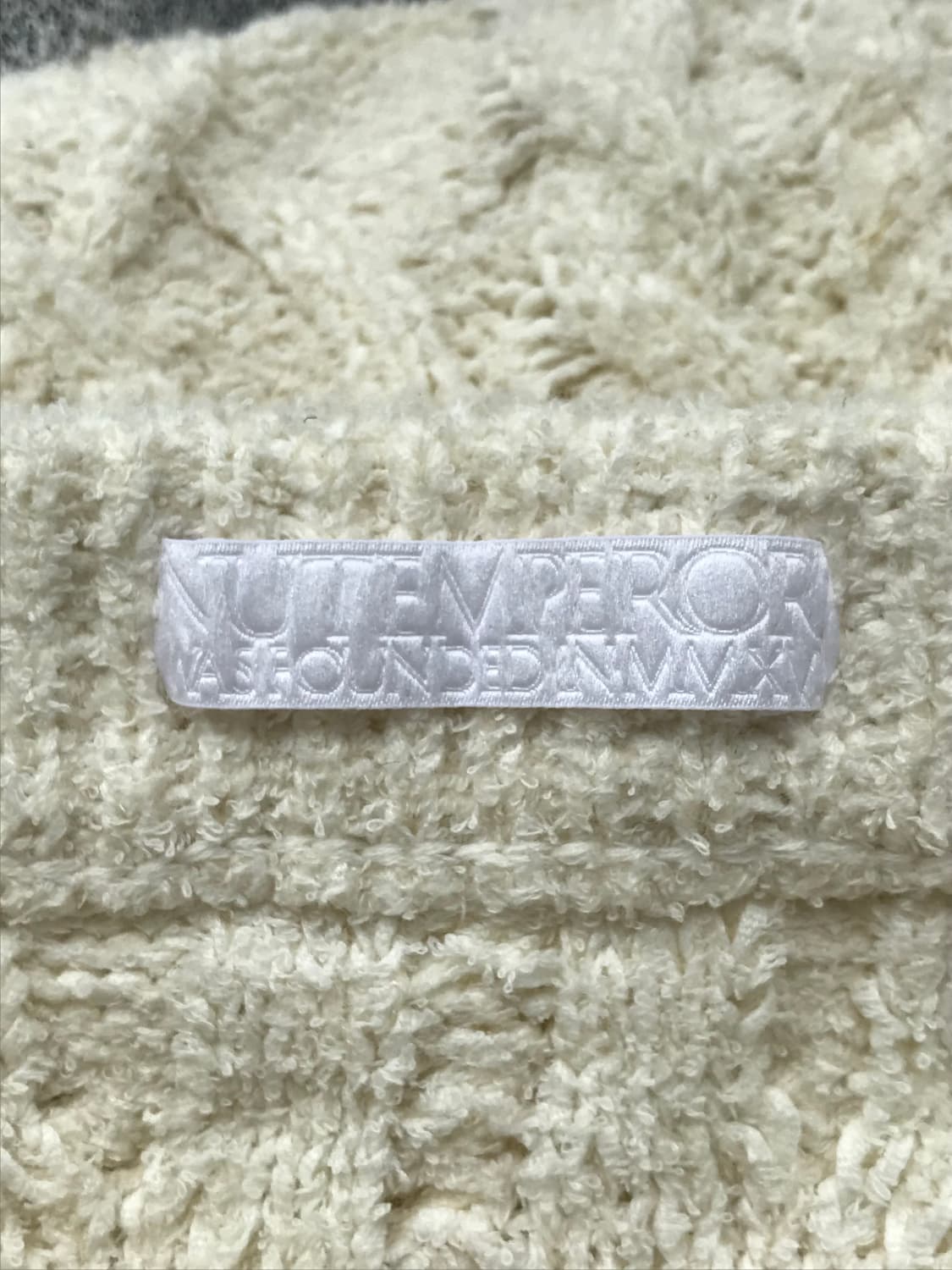 Nutemperor Cable knit Two-way 상품이미지6