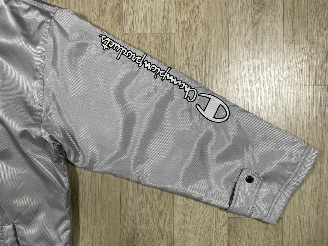 105~110) 90's 챔피온 재팬 실버그레이 돕바 상품이미지7