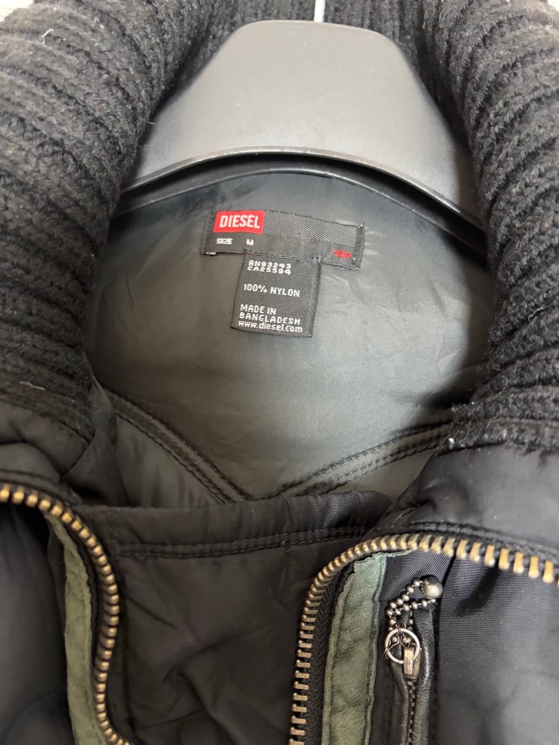 디젤 diesel 빈티지 패딩 상품이미지2