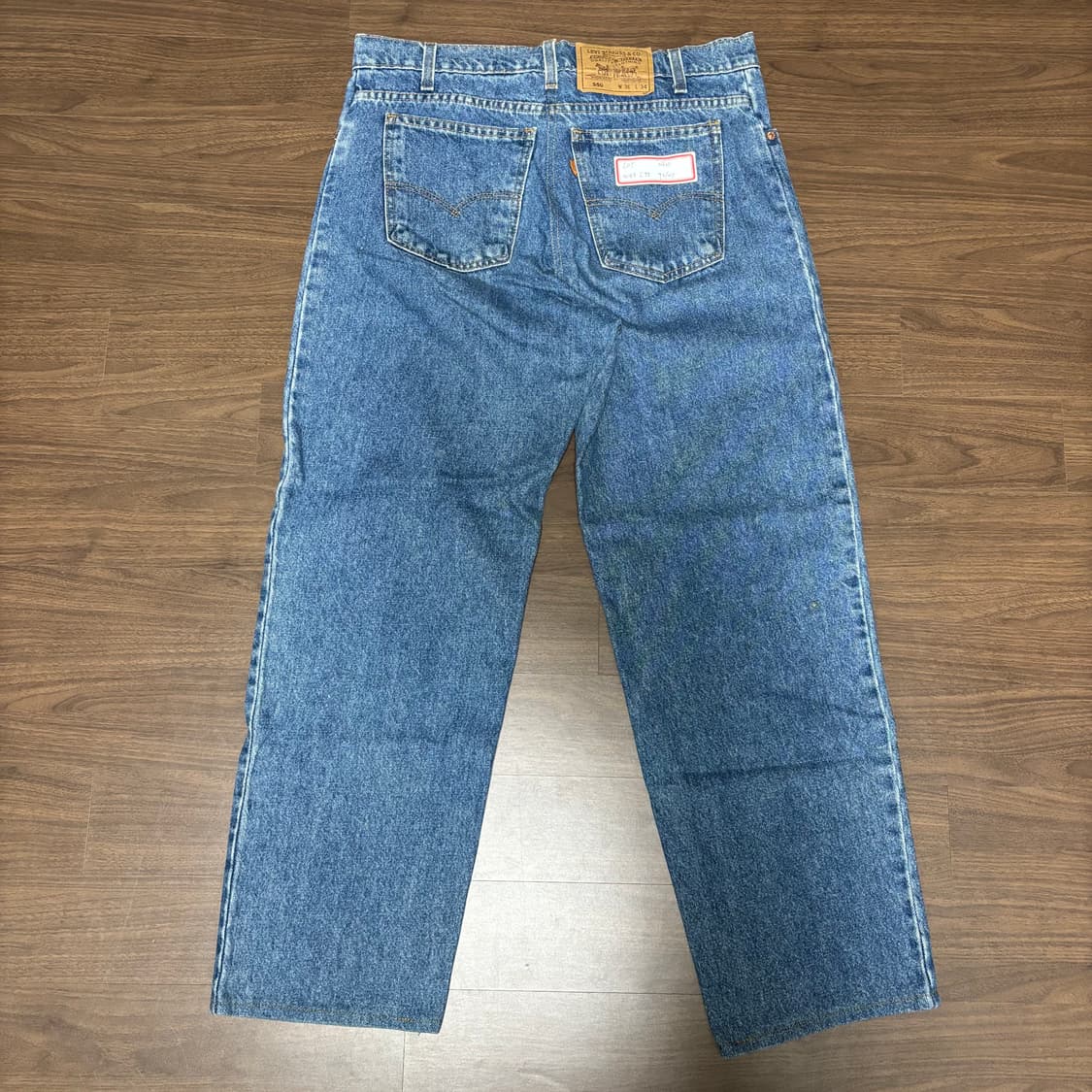 빈티지 90s USA 리바이스 오렌지탭 550 32 상품이미지2