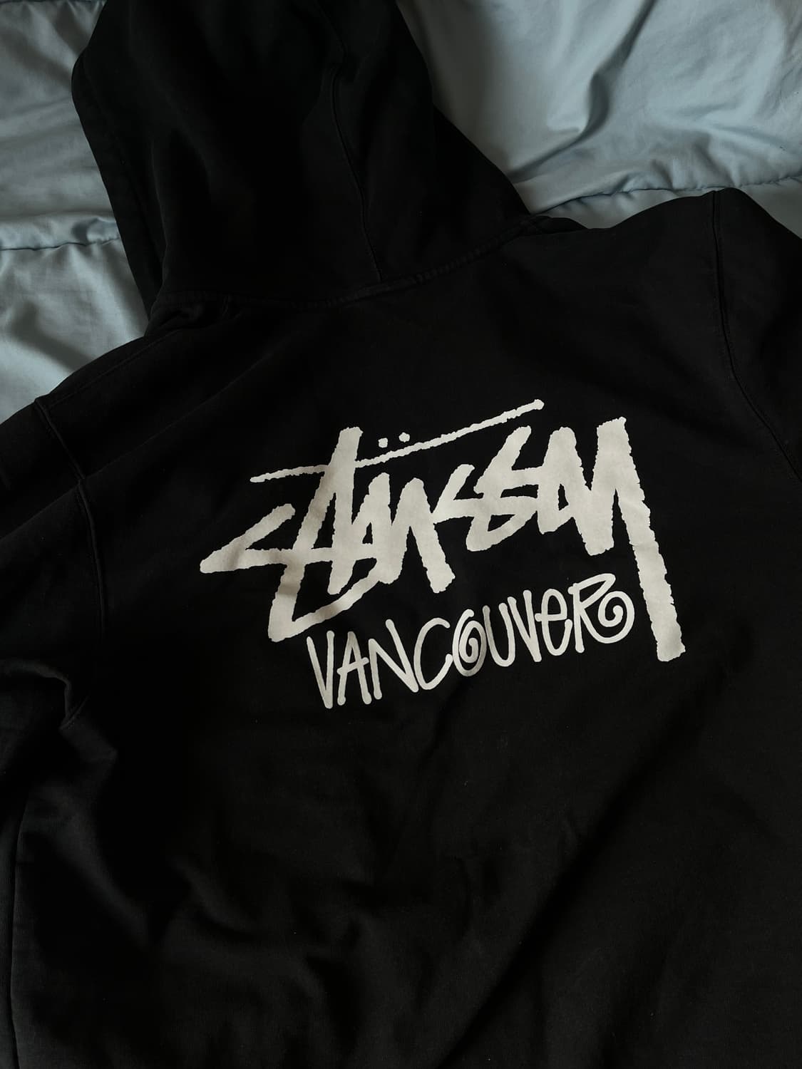 스투시 밴쿠버 후드집업 XL 블랙 105 상품이미지1