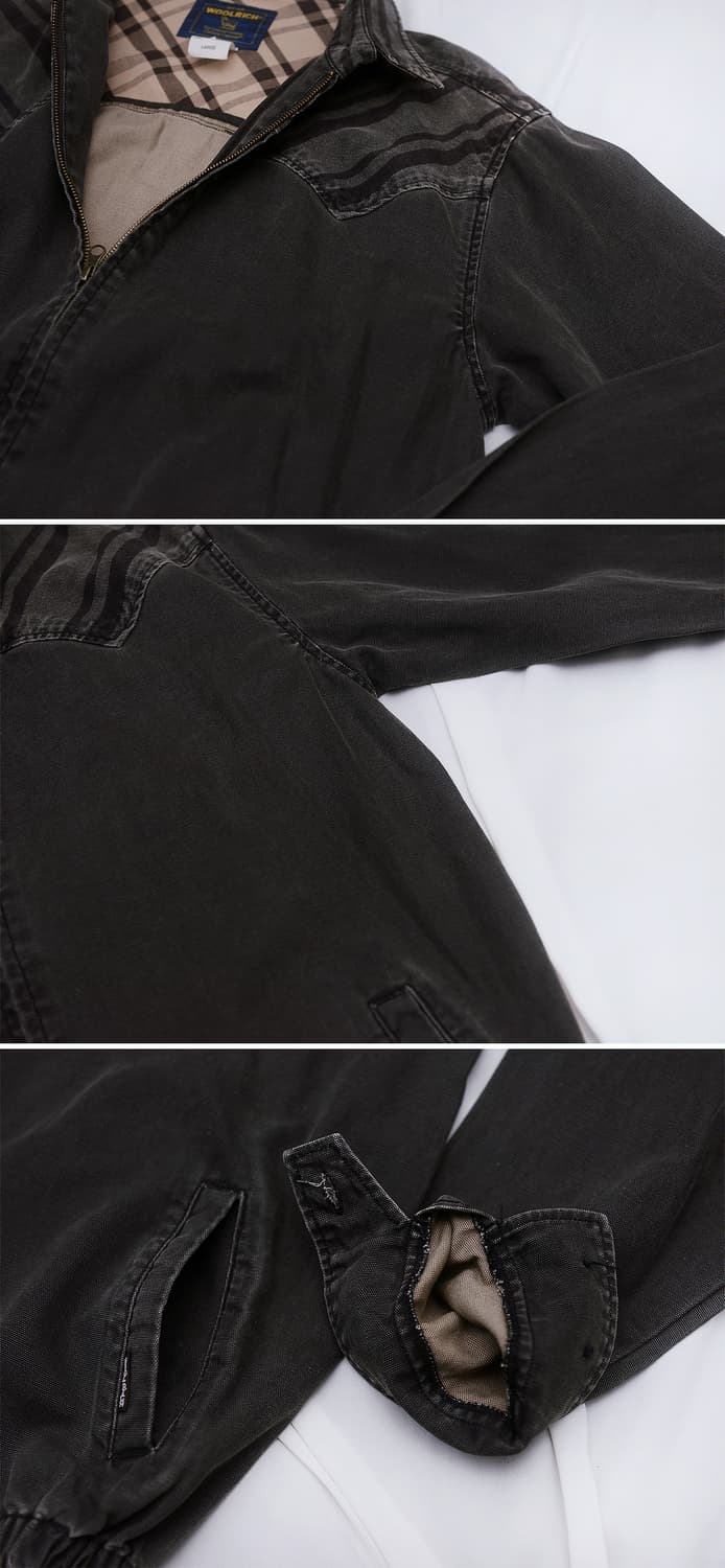 울리치 피그먼트워싱 웨스턴 트윌코튼 워크 자켓 (100-105) 상품이미지8